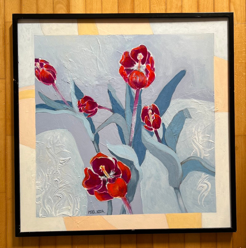 FIRE TULIPS – Fabric