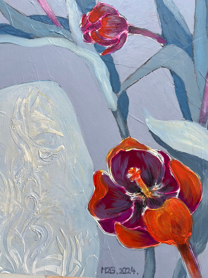 Fire tulips