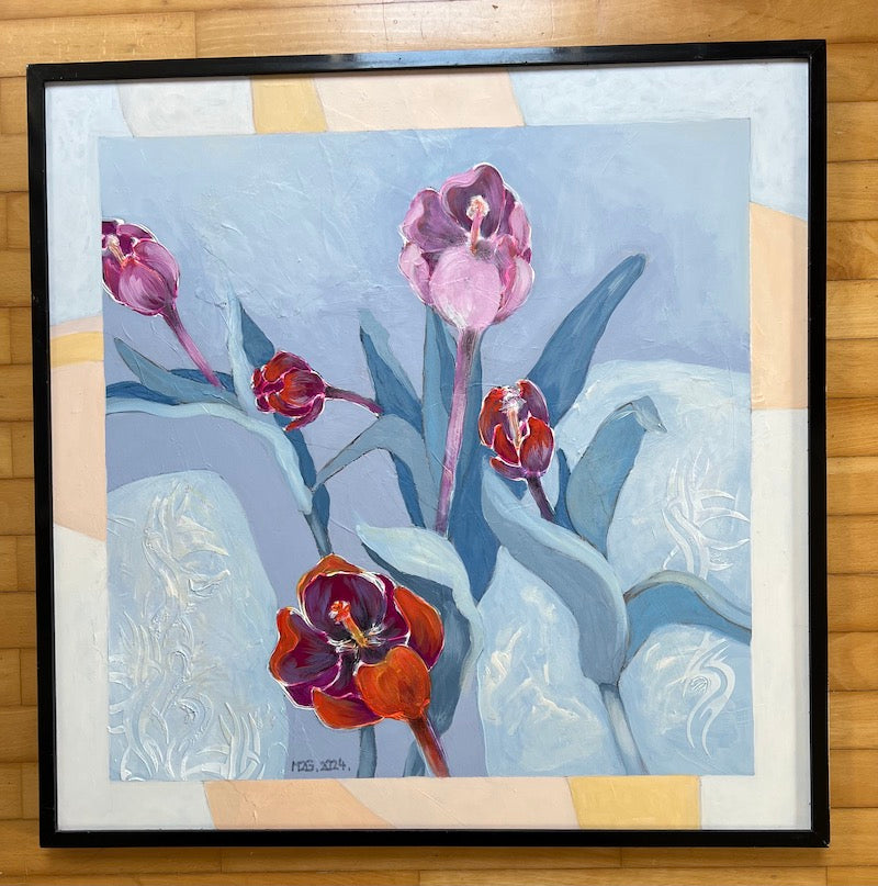 Fire tulips