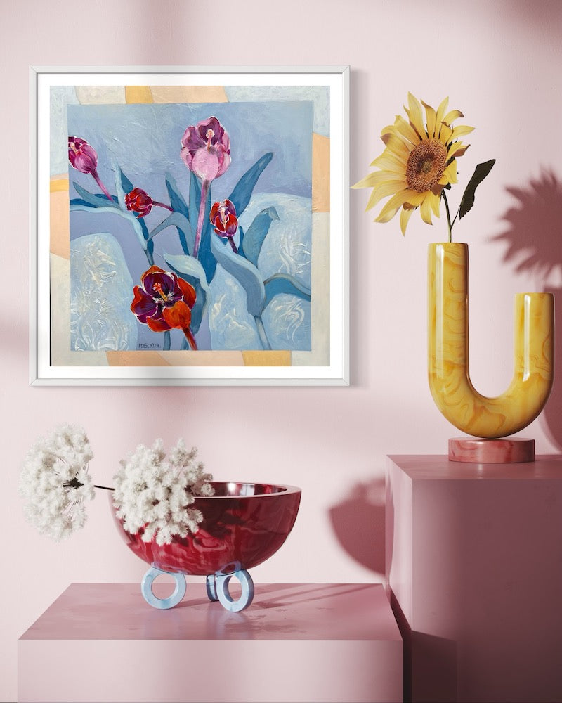 Fire tulips