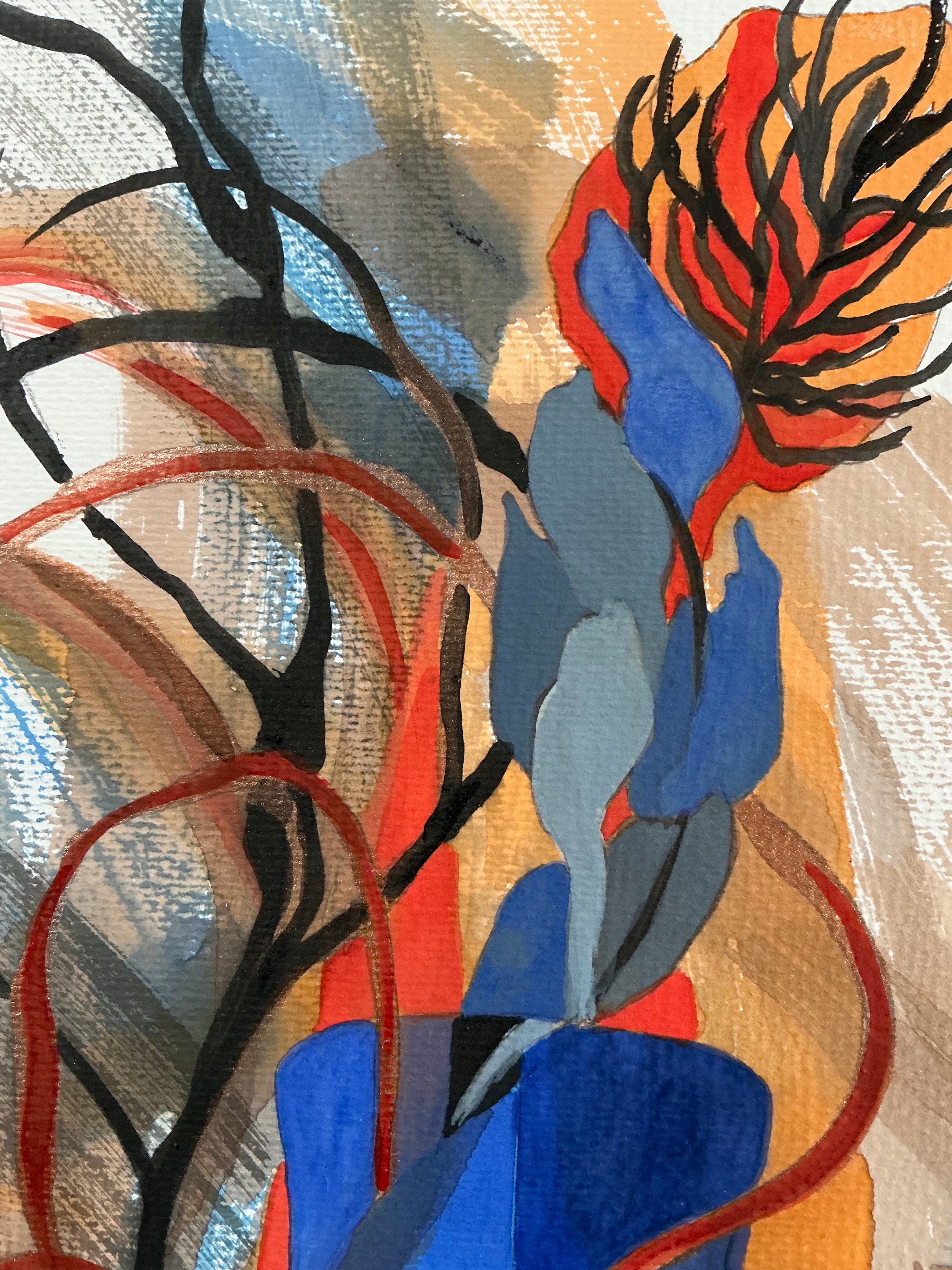 Still-life # 1 (BLUE VASE)