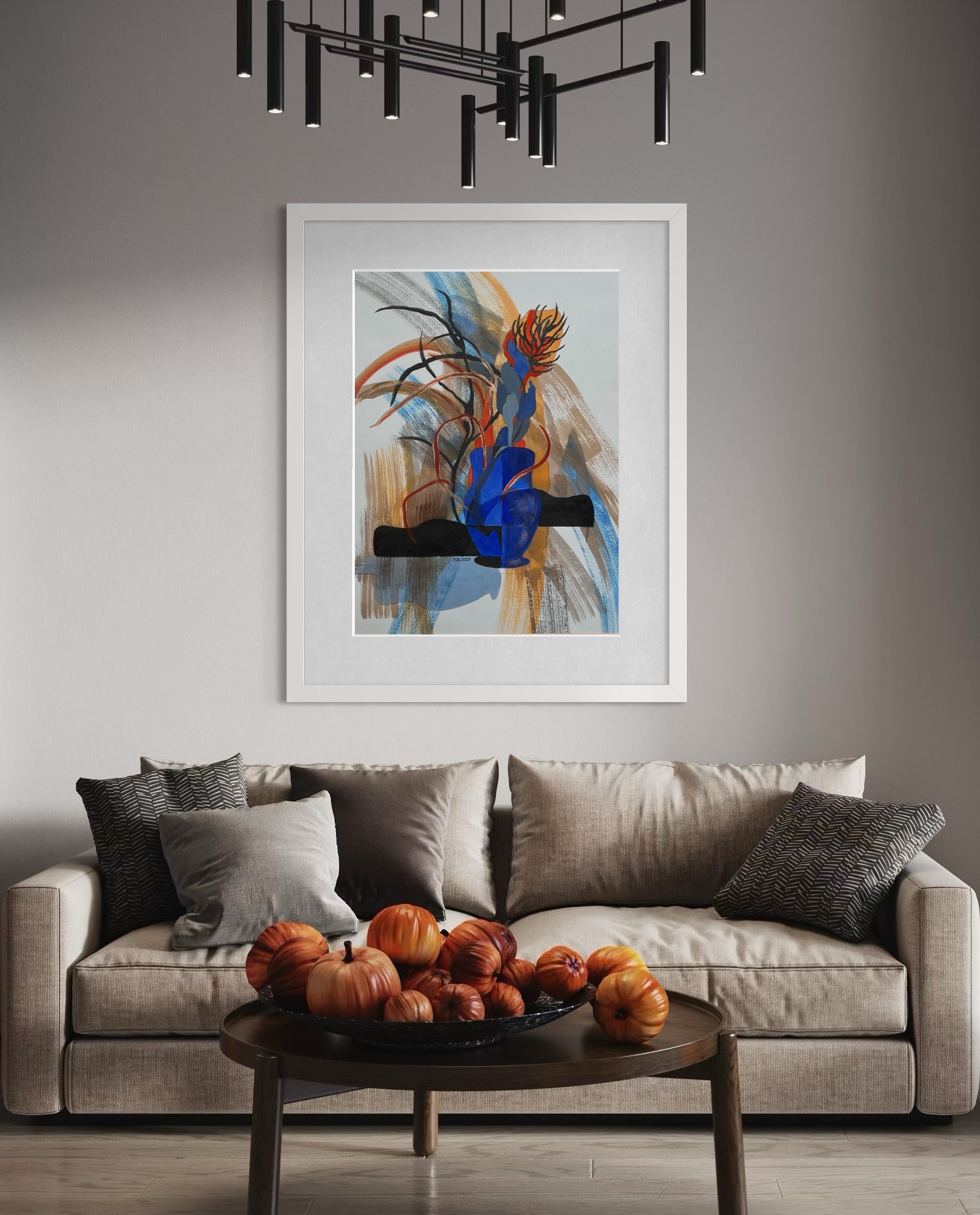 Still-life # 1 (BLUE VASE)