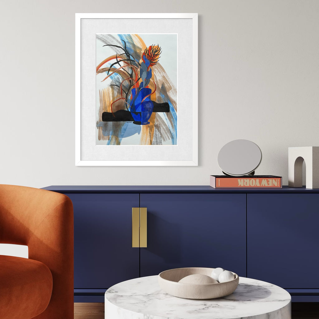 Still-life # 1 (BLUE VASE)
