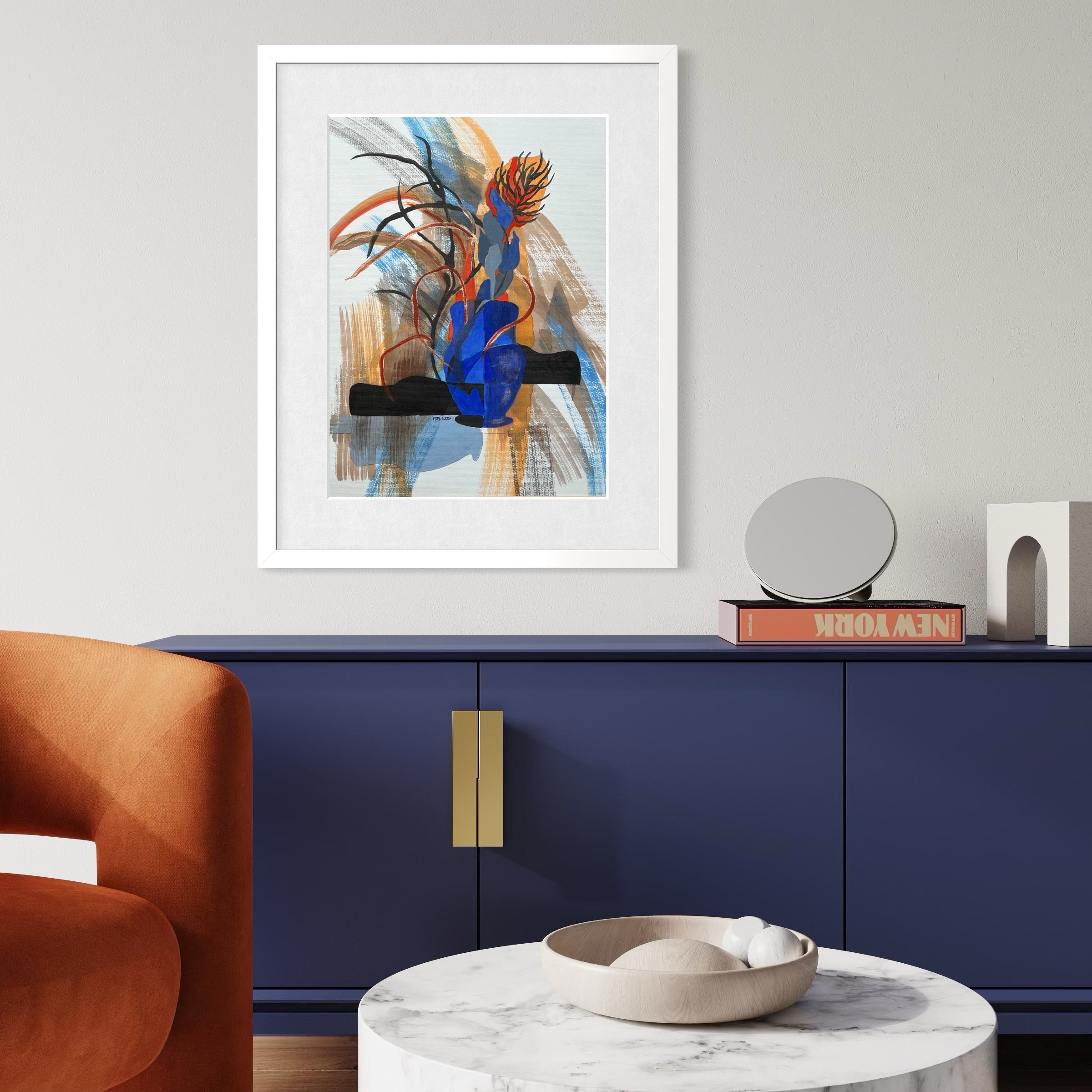 Still-life # 1 (BLUE VASE)