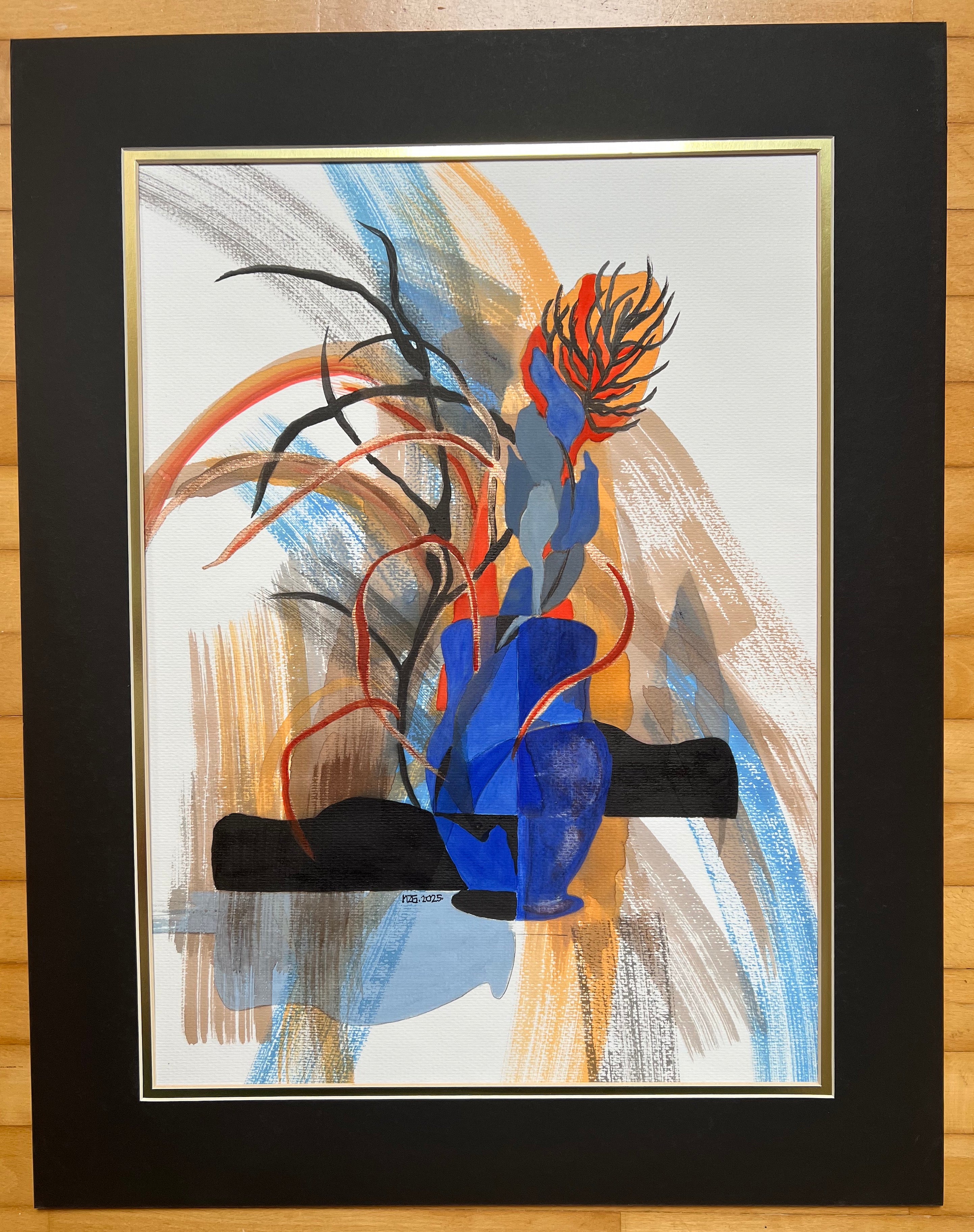 Still-life # 1 (BLUE VASE)
