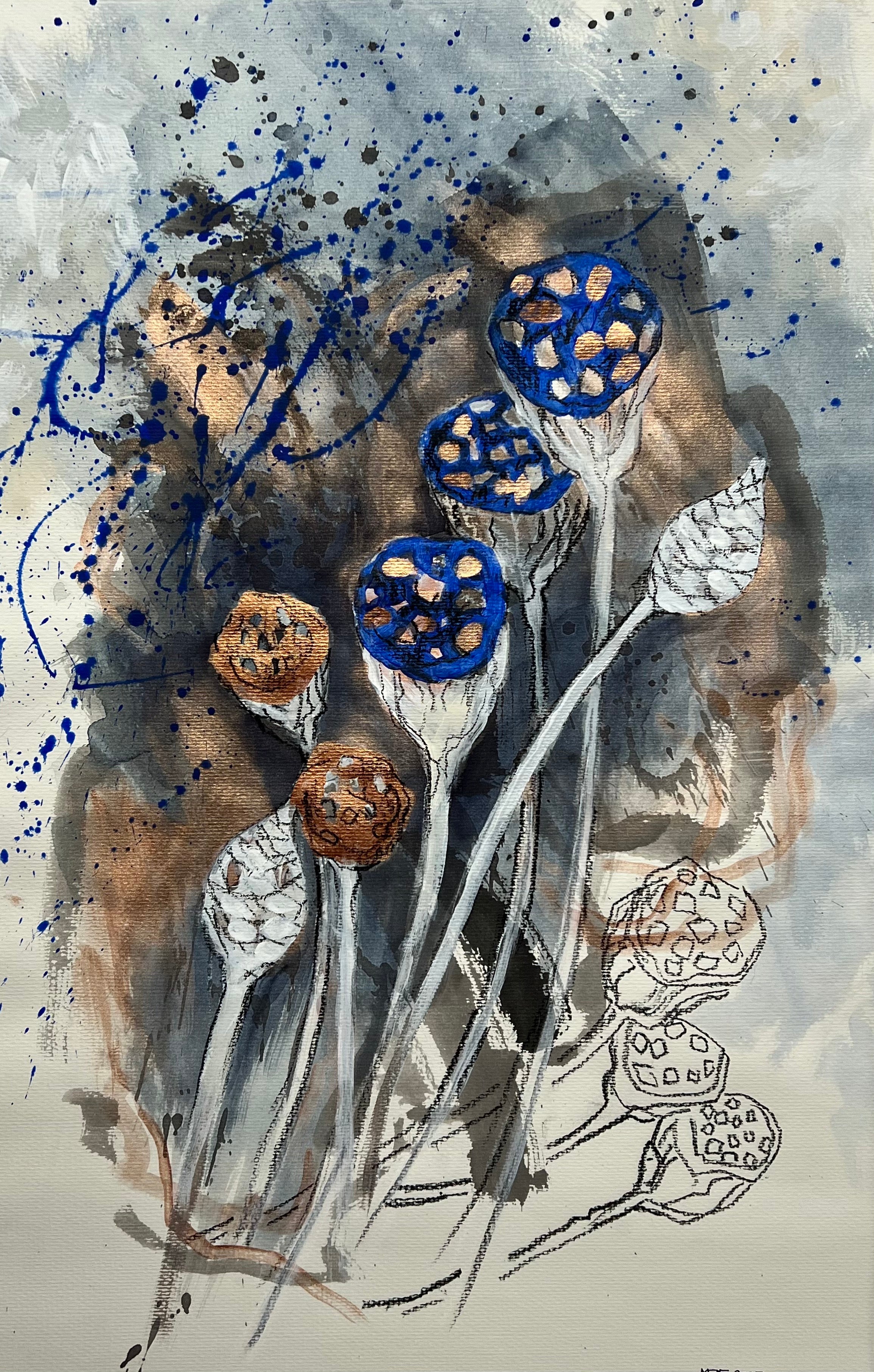 Still life # 3 (AUTUMN LOTUS)