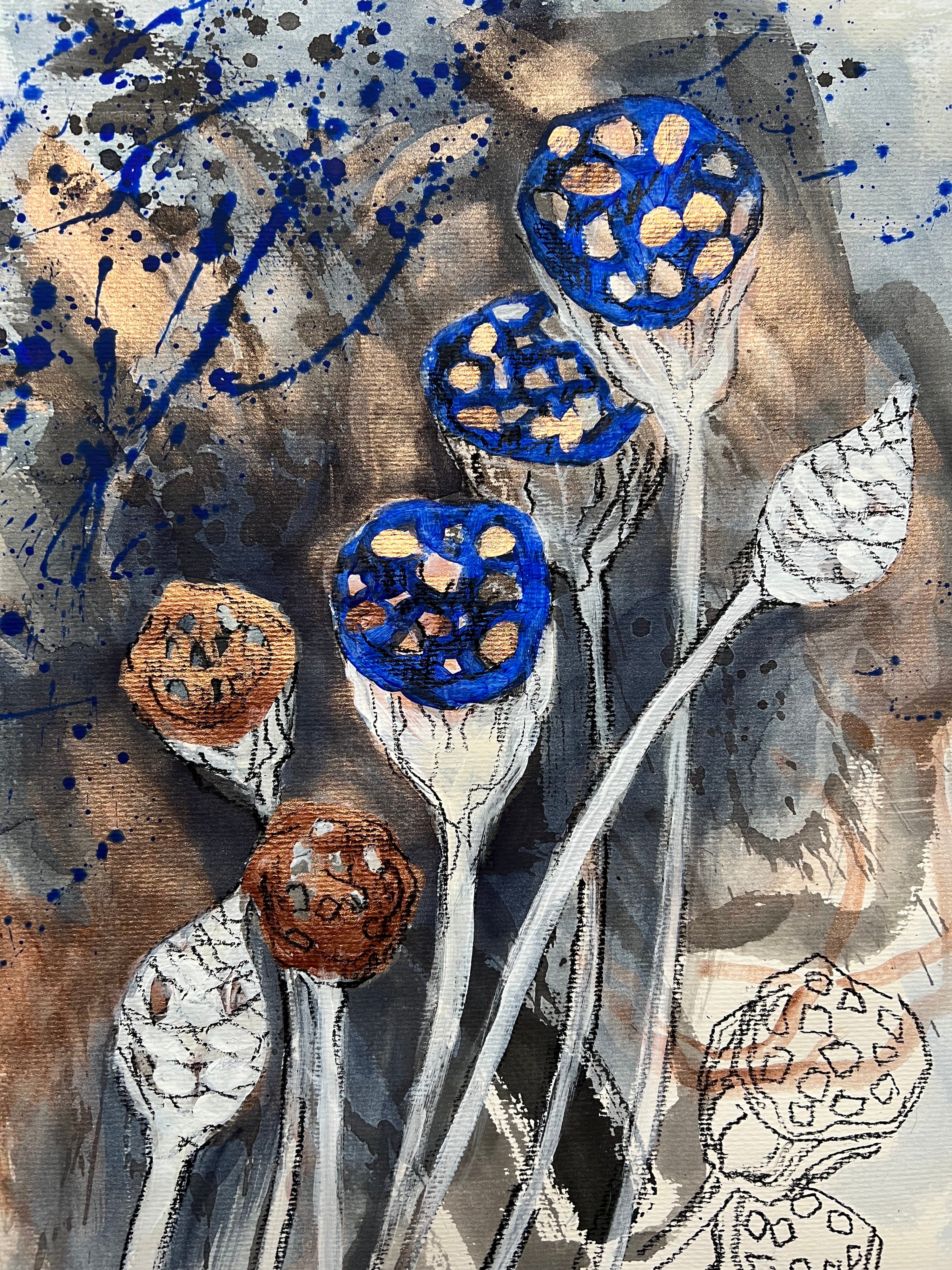 Still life # 3 (AUTUMN LOTUS)