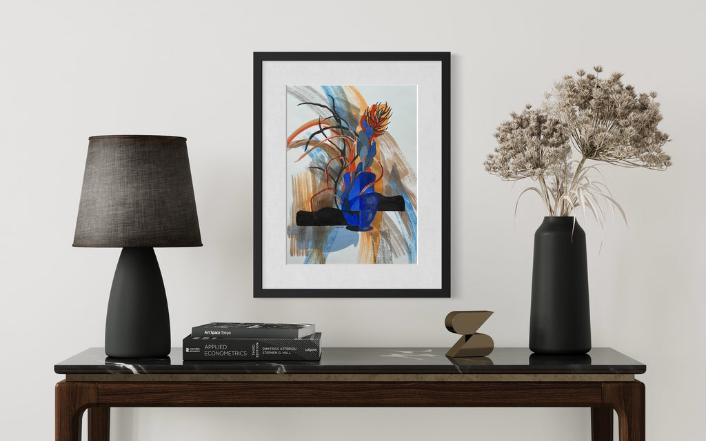 Still-life # 1 (BLUE VASE)