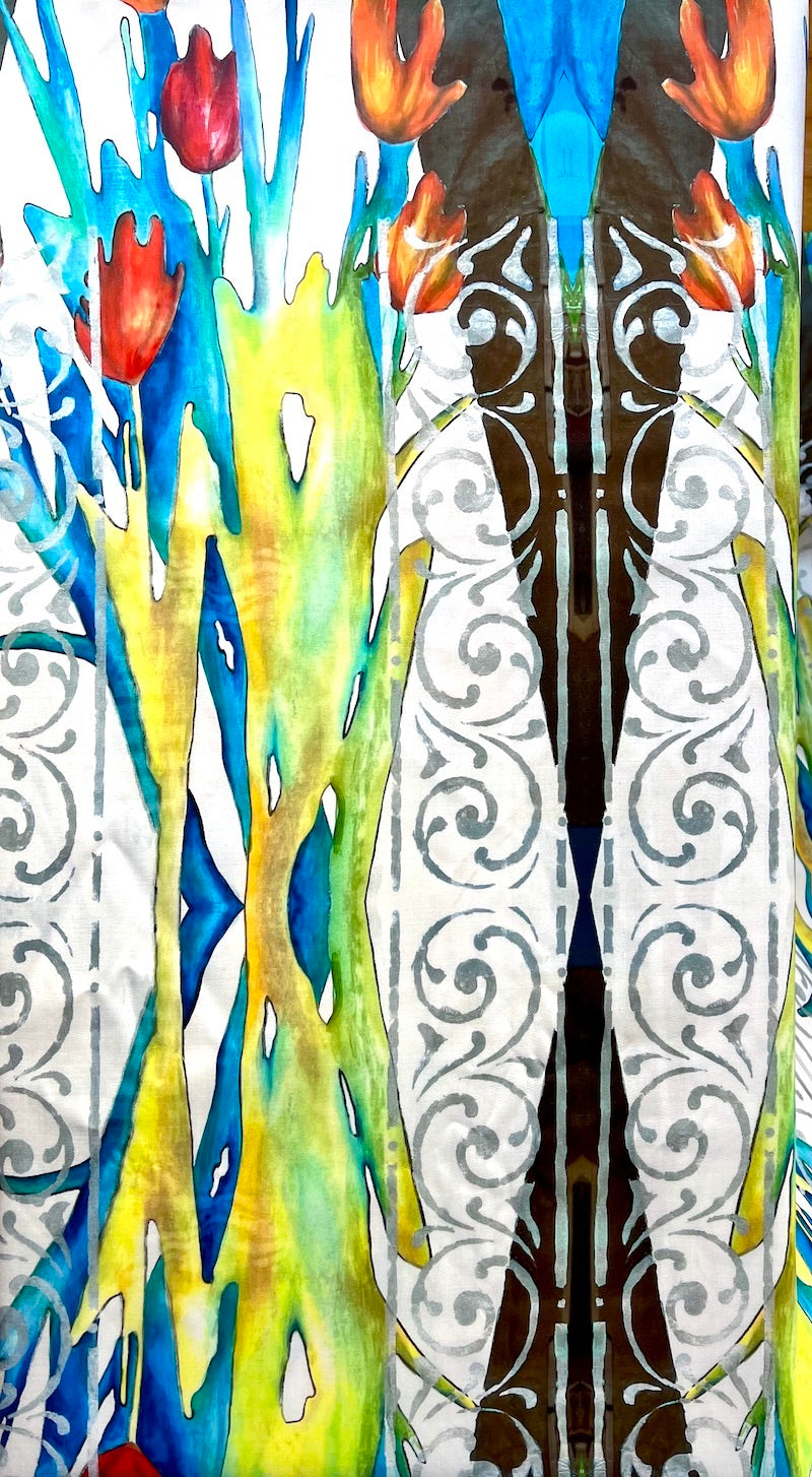 TULIP SHADOWS-Fabric