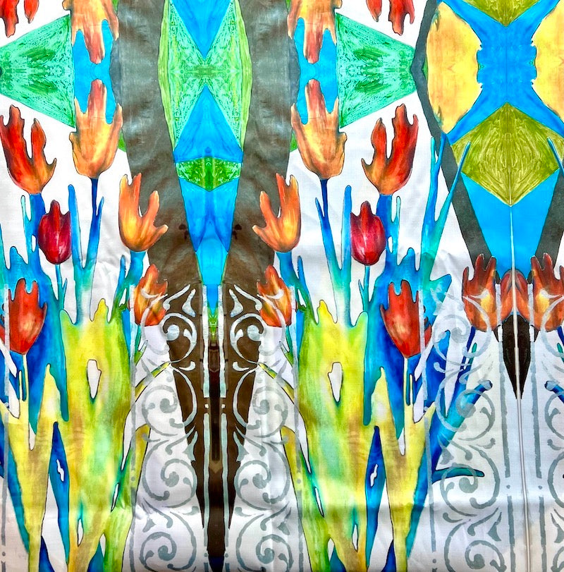 TULIP SHADOWS-Fabric