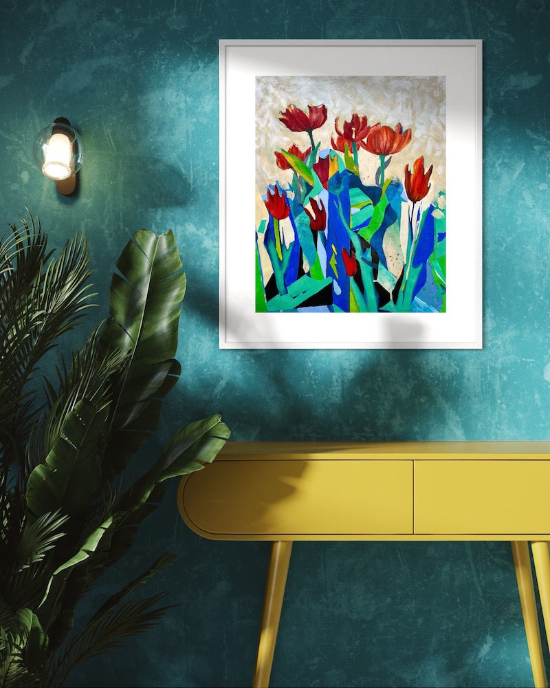 Tulips and shadows