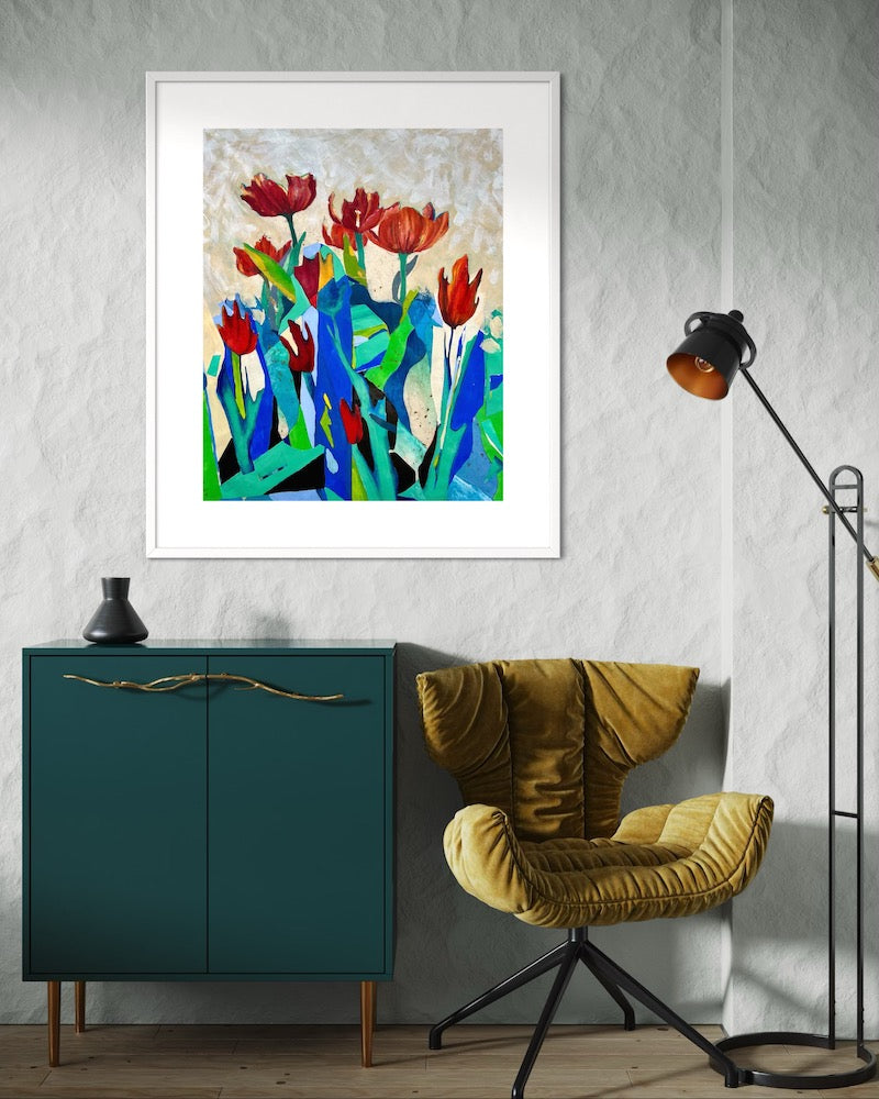 Tulips and shadows